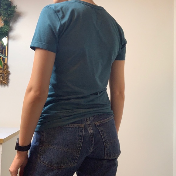 Blue Nike dri-fit top - Picture 2 of 3